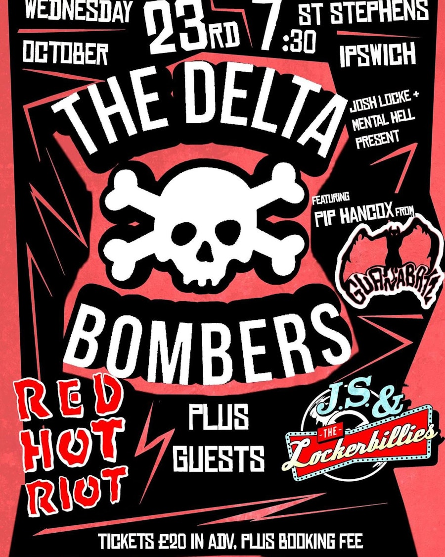 The Delta Bombers at St Stephen’s Church in Ipswich